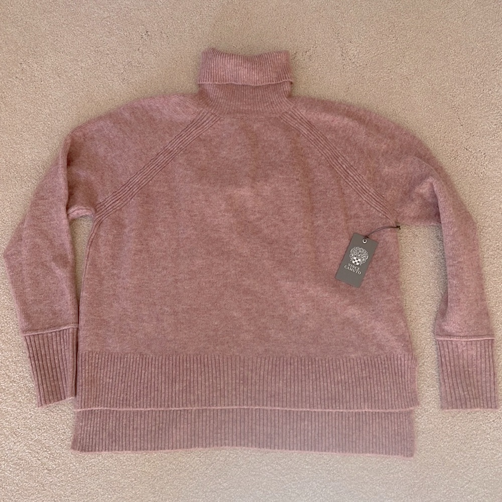 NWT Vince Camuto rose sweater size MP